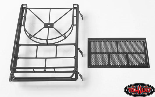 RC4WD Roof Rack with Tire Mount for Land Rover D90
