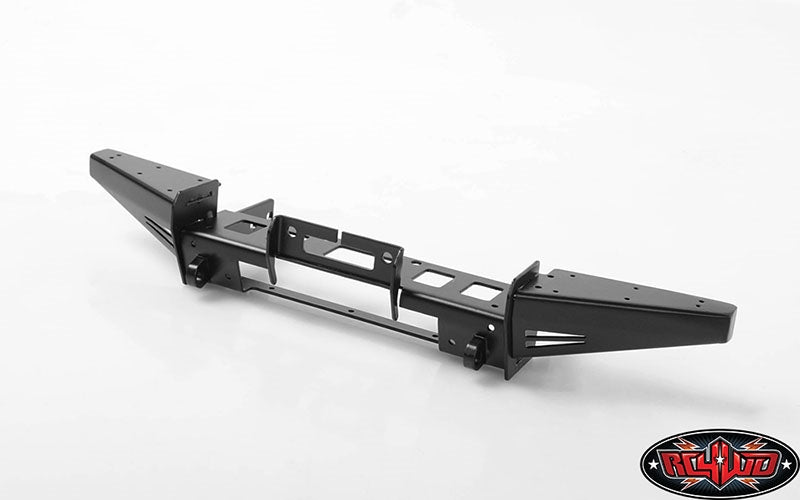 RC4WD Metal Front Bumper w/Stinger and Lights for Gelande II D90/D110