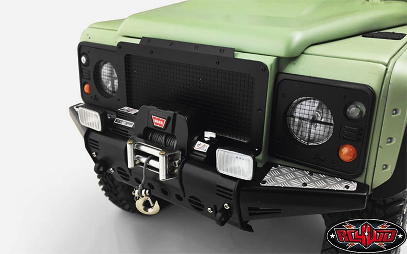 RC4WD Kahn Style Front Grille for D90/D110 Bodies (Black)