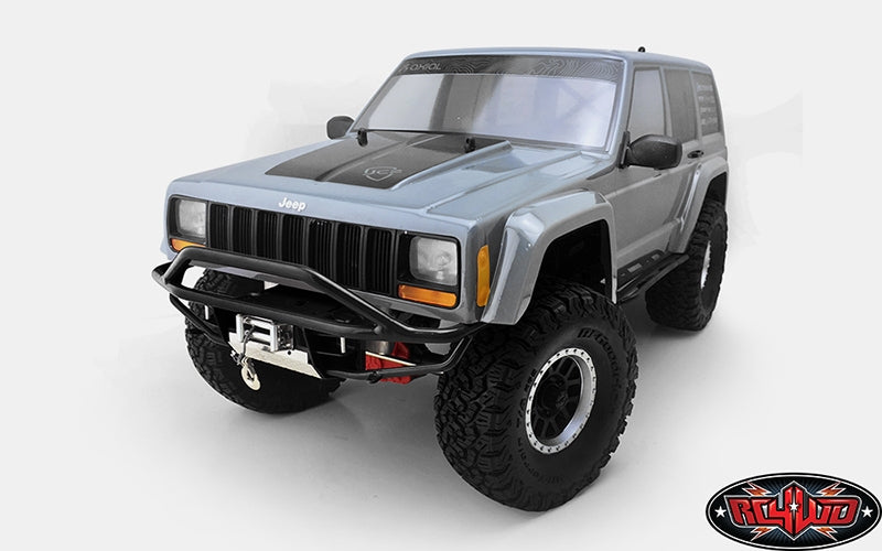 RC4WD Krabs Front Bumper for Axial SCX10 II XJ (Black)