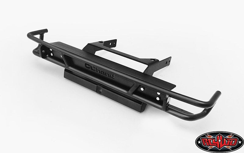 RC4WD Tube Rear Bumper for Axial SCX10 II XJ (Black)