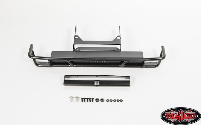 RC4WD Tube Rear Bumper for Axial SCX10 II XJ (Black)