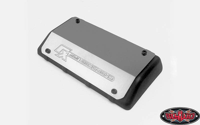 RC4WD Metal Rear Tank Bumper for Axial SCX10 XJ