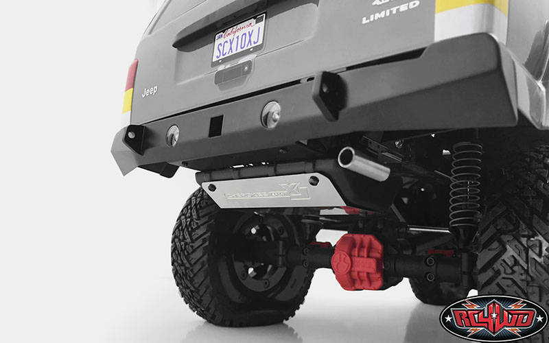 RC4WD Metal Rear Tank Bumper for Axial SCX10 XJ