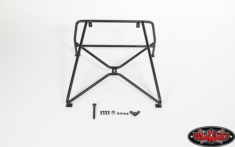 RC4WD Roll Bar Rack w/Spare Mount for RC4WD Chevy Blazer Body (Black)