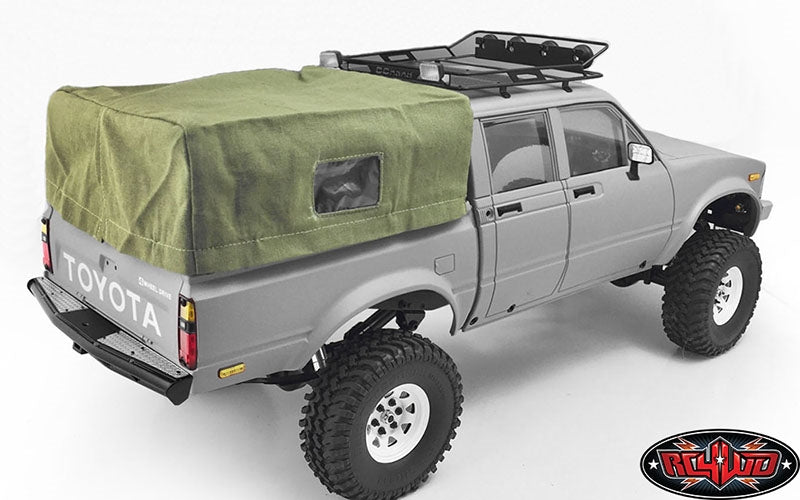 RC4WD Bed Soft Top w/Cage for Mojave II Four Door (Green)