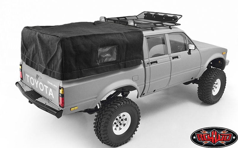 RC4WD Bed Soft Top w/Cage for Mojave II Four Door (Black)