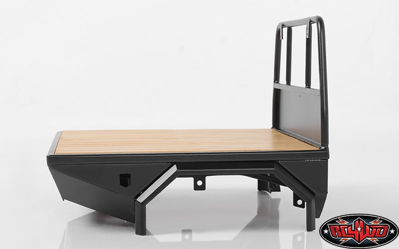 RC4WD Wood Flatbed w/Mudflaps for Mojave II Four Door Body Set