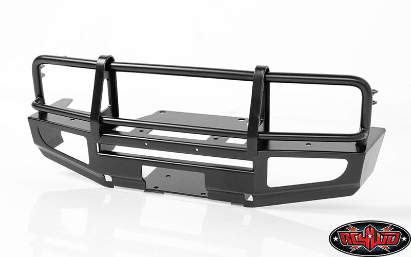 RC4WD Trifecta Front Bumper, Sliders and Side Bars for Land Cruiser LC70 Body (Black)
