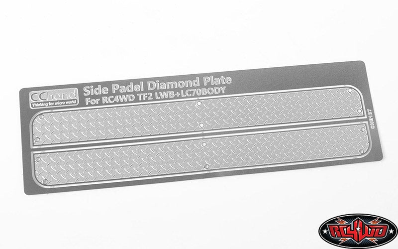 RC4WD Trifecta Front Bumper, Sliders and Side Bars for Land Cruiser LC70 Body (Black)