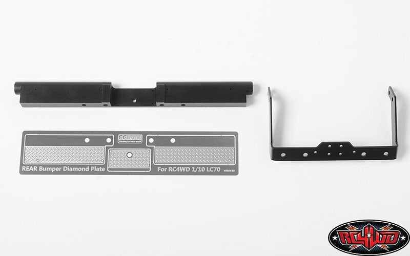 RC4WD Trifecta Rear Bumper for Land Cruiser LC70 Body
