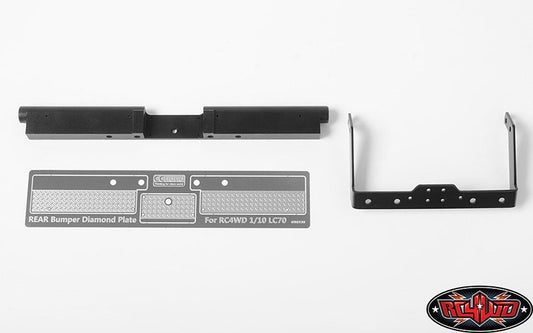 RC4WD Trifecta Rear Bumper for Land Cruiser LC70 Body