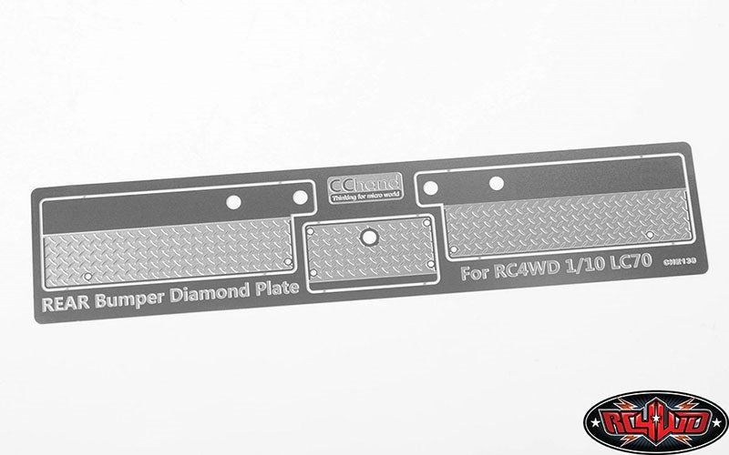 RC4WD Trifecta Rear Bumper for Land Cruiser LC70 Body