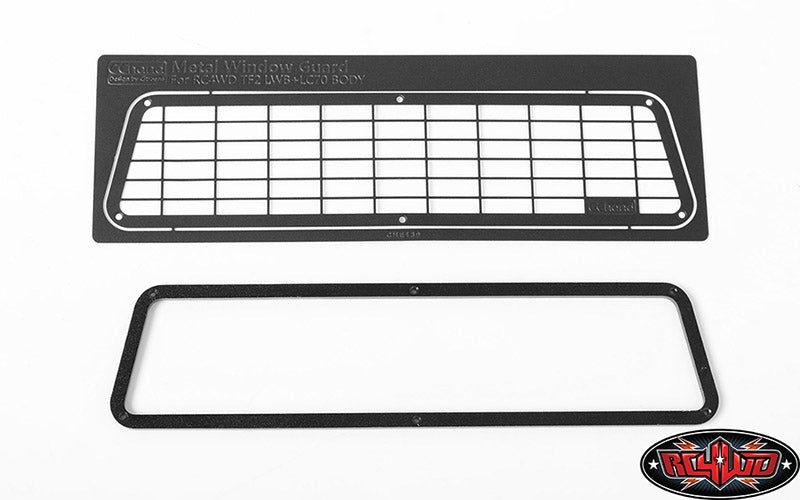 RC4WD Metal Rear Window Guards for Land Cruiser LC70 Body