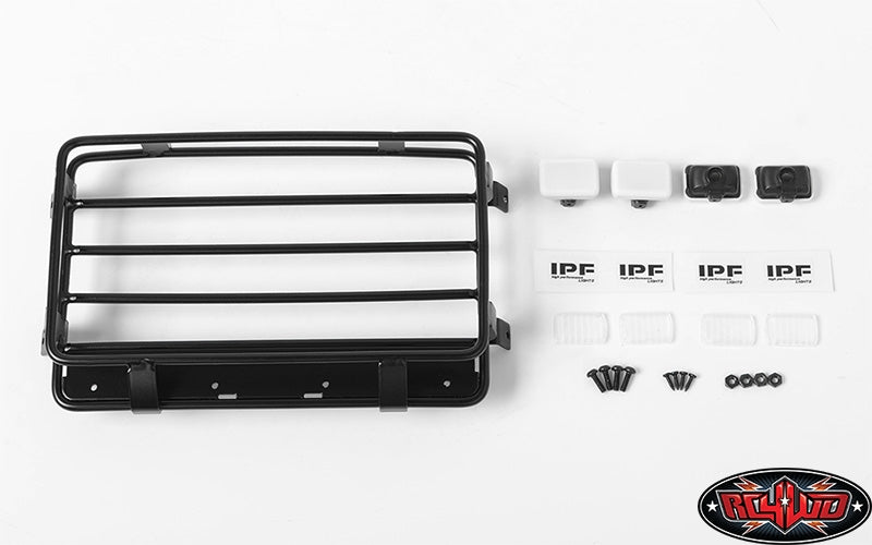 RC4WD Malice Mini Roof Rack w/Lights for Mojave II Body Set