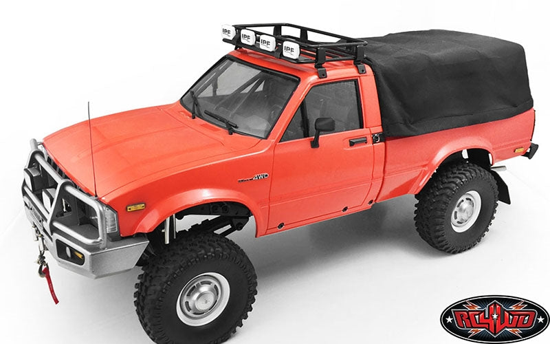 RC4WD Bed Soft Top w/Cage for RC4WD Mojave II Two Door (Black)