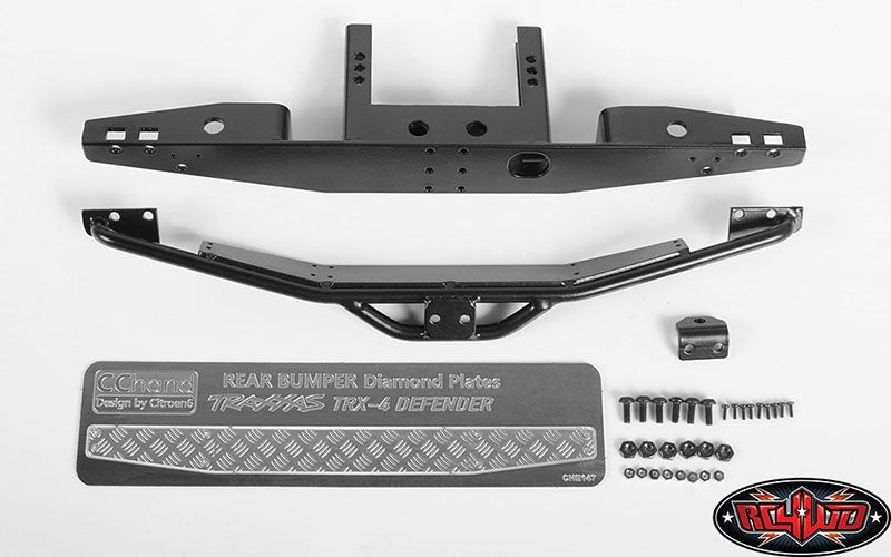 RC4WD Rook Metal Rear Bumper for Traxxas TRX-4