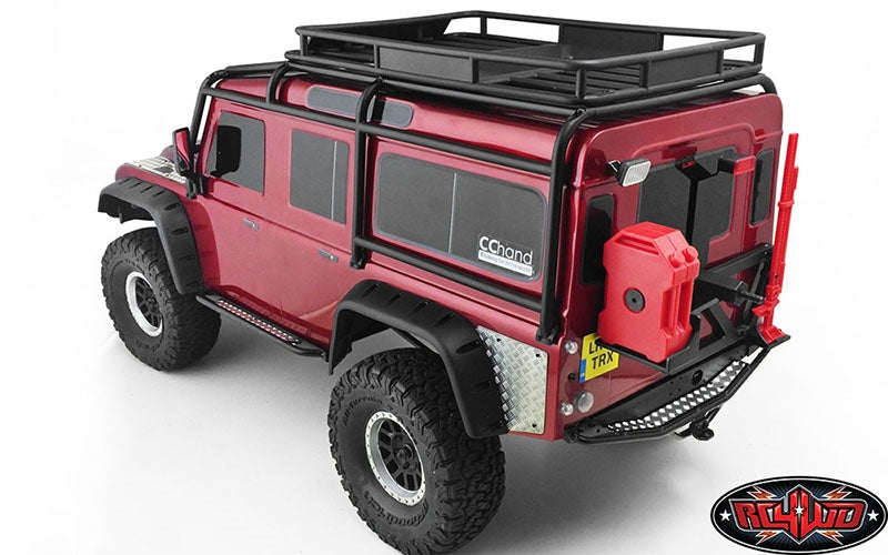 RC4WD Rook Metal Rear Bumper for Traxxas TRX-4