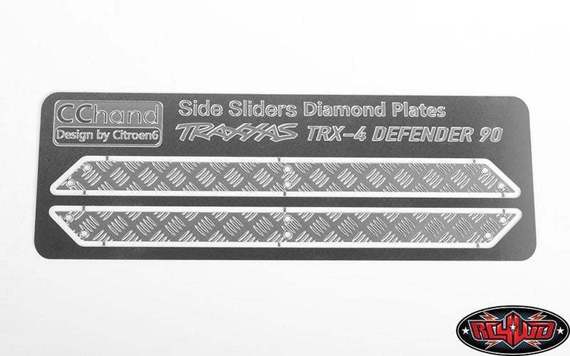 RC4WD Rook Metal Side Pedals for Traxxas TRX-4