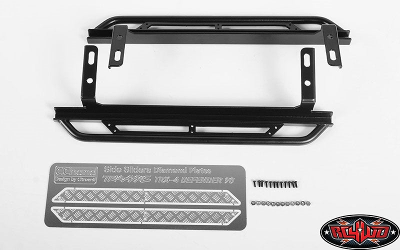 RC4WD Rook Metal Side Pedals for Traxxas TRX-4