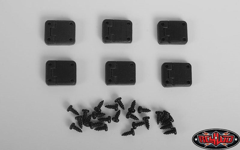 RC4WD Rubber Door Hinges for Traxxas TRX-4