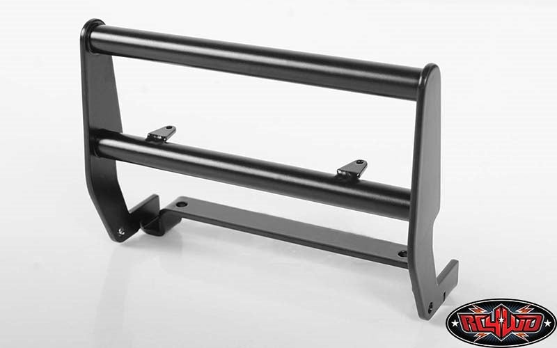 RC4WD Cowboy Front Grille Guard W/Lights for Traxxas TRX-4 '79 Bronco Ranger XLT (Black)