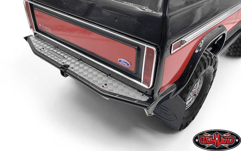 RC4WD KS Rear Bumper for Traxxas TRX-4 '79 Bronco Ranger XLT (Black)