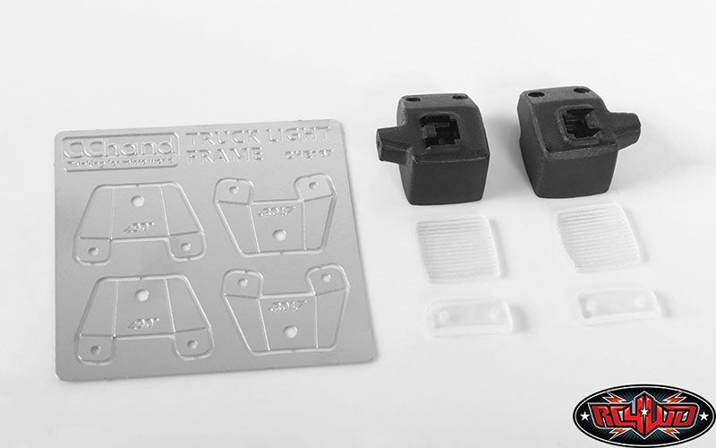 RC4WD Square Work Lights for Mercedes-Benz Arocs 3348 6x4 Tipper Truck