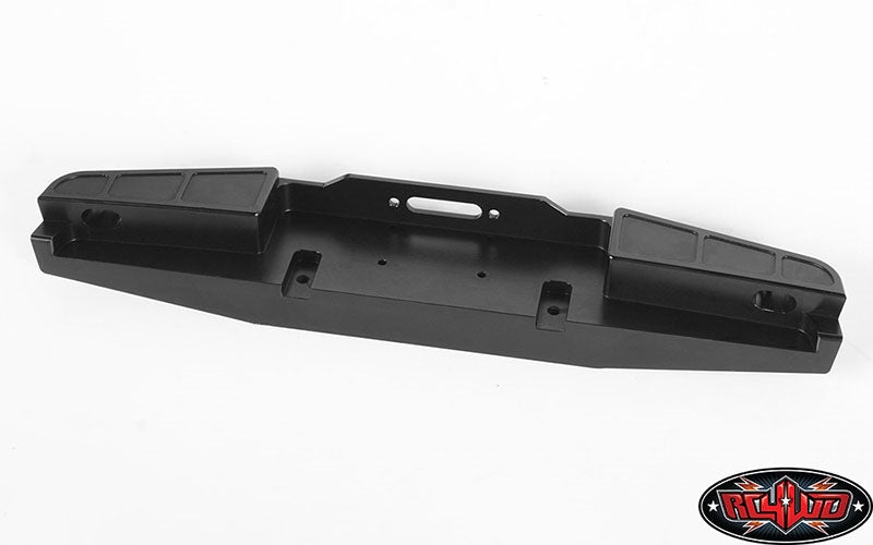 RC4WD Front Winch Bumper W/ LED Lights for Traxxas TRX-4 '79 Bronco Ranger XLT (Black)