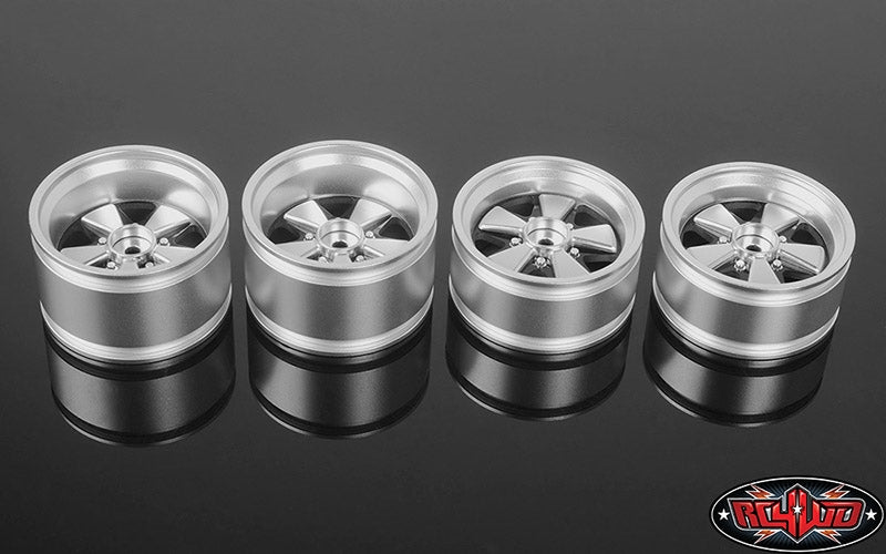 RC4WD Lotus 1.9" Aluminum Wheels Narrow Front - Wide Rear (4)