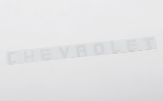 RC4WD Rear Metal Logo for Axial 1969 Chevrolet Blazer (White)