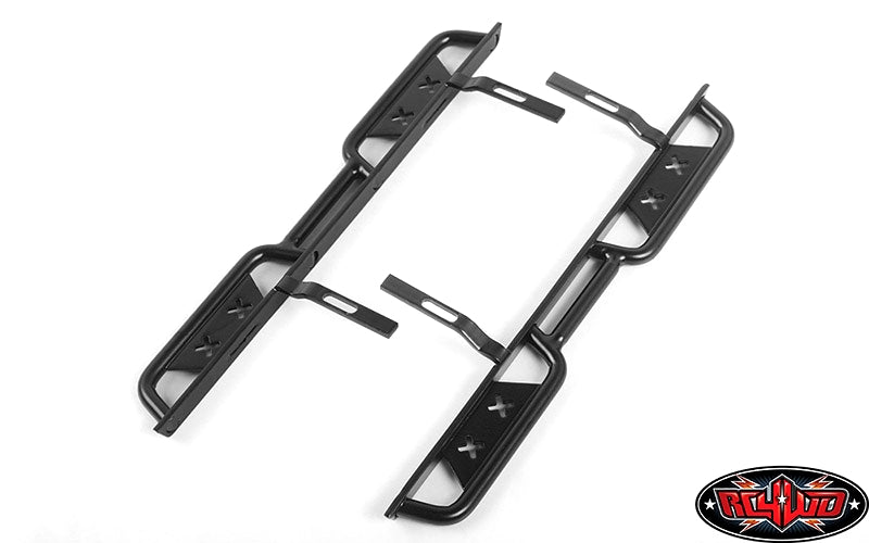 RC4WD Rough Stuff Metal Side Sliders for Axial SCX10 II 1969 Chevrolet Blazer (Black)