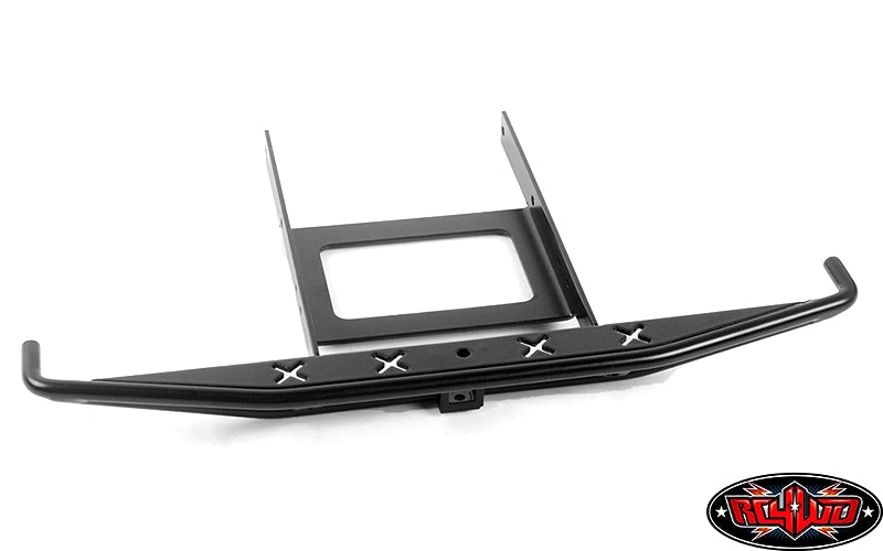 RC4WD Rough Stuff Metal Rear Bumper for Axial SCX10 II 1969 Chevrolet Blazer (Black)