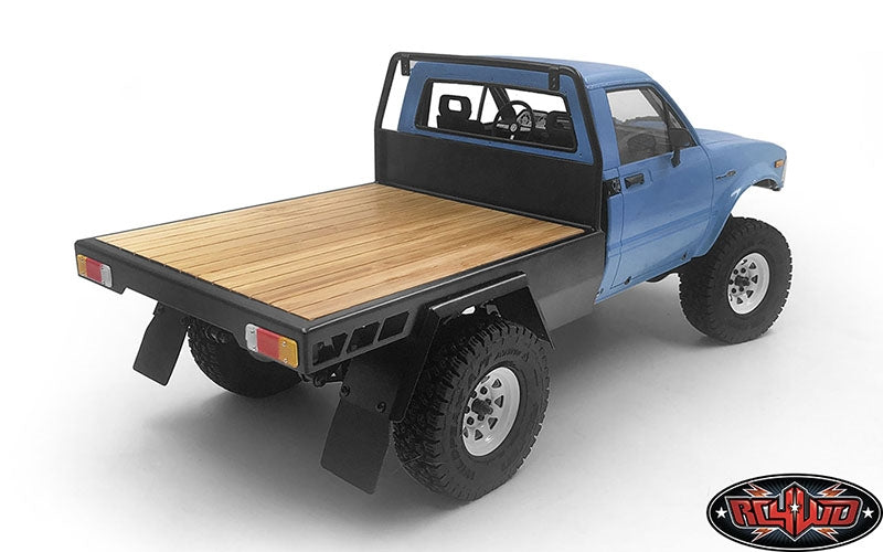 RC4WD Wood Flatbed w/ Mudflaps for TF2 Mojave Body