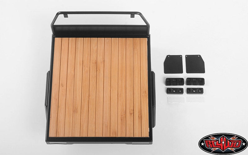 RC4WD Wood Flatbed w/ Mudflaps for TF2 Mojave Body