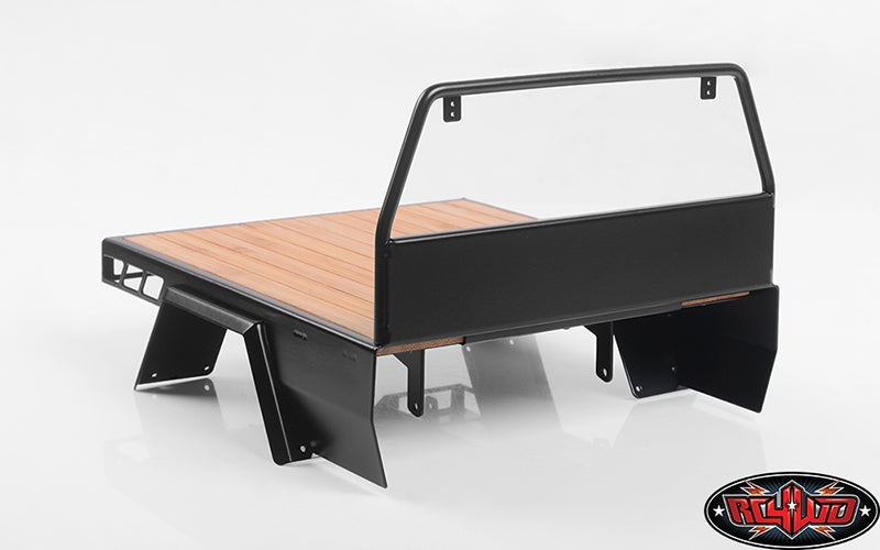 RC4WD Wood Flatbed w/ Mudflaps for TF2 Mojave Body