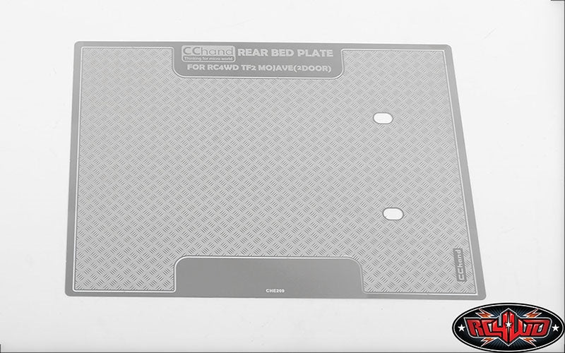 RC4WD Diamond Plate Rear Bed for Trail Finder 2 RTR w/Mojave II Body Set