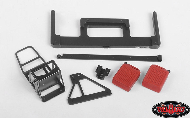 RC4WD Velbloud Rear Bumper for 1985 Toyota 4Runner Hard Body with Accessories
