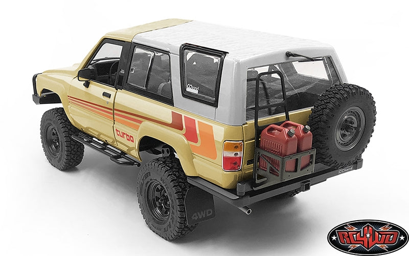 RC4WD Velbloud Rear Bumper for 1985 Toyota 4Runner Hard Body with Accessories