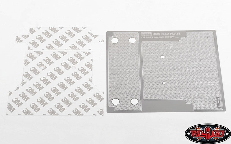 RC4WD Diamond Plate Rear Bed for 1985 Toyota 4Runner Hard Body Complete Set