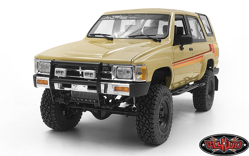 RC4WD Steel Push Bar Front Bumper for 1985 Toyota 4Runner Hard Body