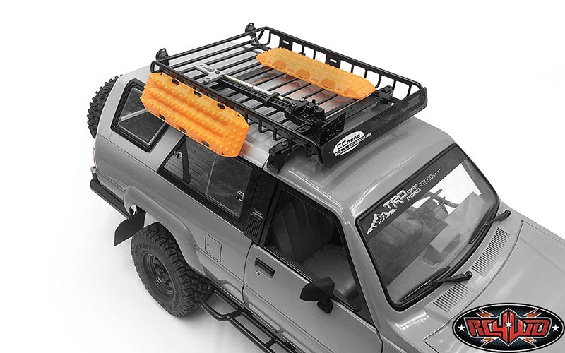 RC4WD Choice Roof Rack with Roof Rack Rails for 1985 Toyota 4Runner Hard Body
