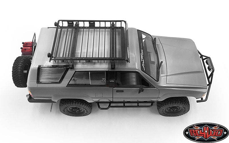 RC4WD Choice Roof Rack with Roof Rack Rails for 1985 Toyota 4Runner Hard Body