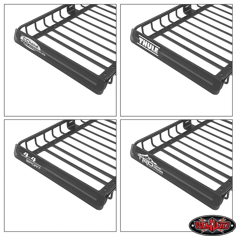 RC4WD Choice Roof Rack with Roof Rack Rails for 1985 Toyota 4Runner Hard Body