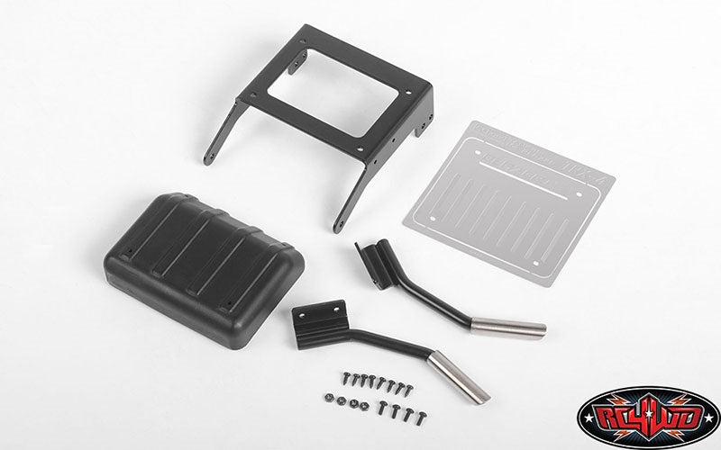 RC4WD Fuel Tank with Dual Exhaust for Traxxas TRX-4 Chevy K5 Blazer