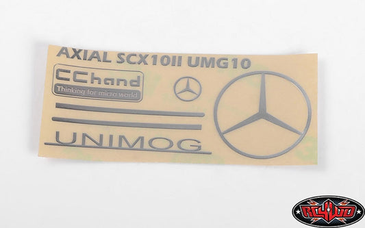 RC4WD Emblem Set for SCX10 II UMG10 4WD Rock Crawler