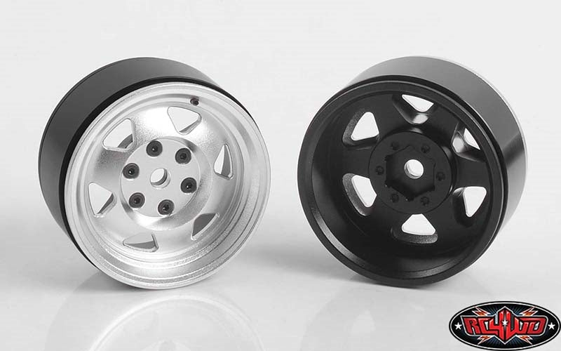 RC4WD OEM XJ 1.9" Beadlock Wheels (Chrome)