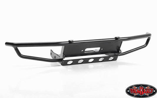 RC4WD Guardian Steel Front Winch Bumper for Axial 1/10 SCX10 II UMG10 (Black)