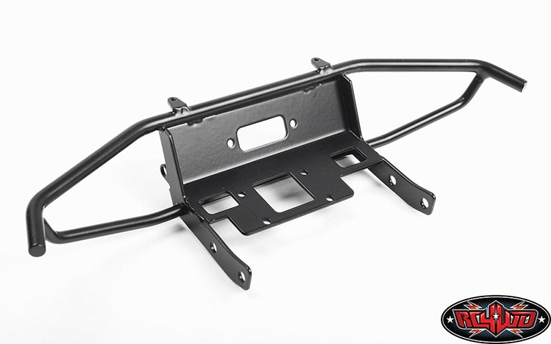 RC4WD Guardian Steel Front Winch Bumper for Axial 1/10 SCX10 II UMG10 (Black)