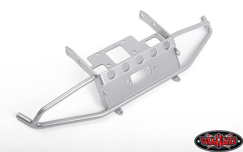 RC4WD Guardian Steel Front Winch Bumper for Axial 1/10 SCX10 II UMG10 (Silver)